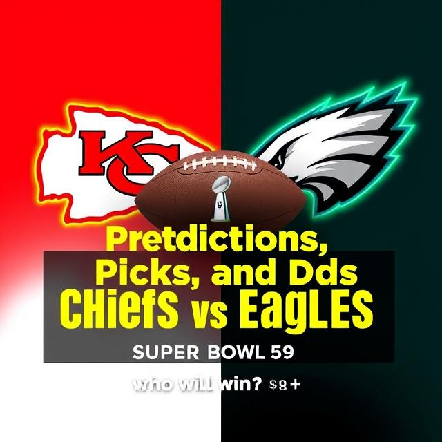 "Chiefs vs Eagles: Super Bowl 59 Predictions, Picks, and Betting Odds"