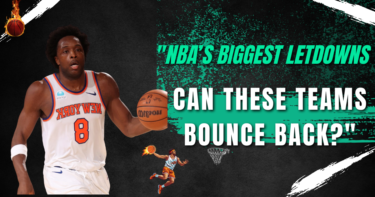 NBA team struggles NBA disappointments NBA 2024-25 season Underperforming NBA teams Why are NBA teams struggling in the 2024-25 season? How NBA teams can bounce back from a bad start