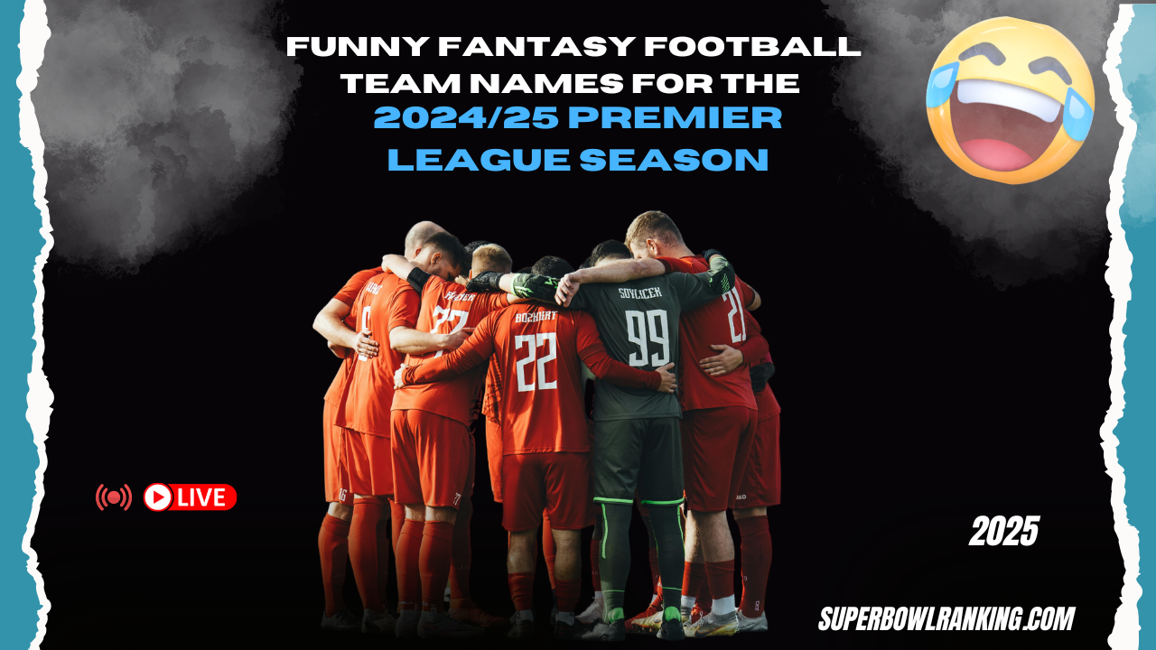 Funny Fantasy Football Team Names for the 2024/25 Premier League Season