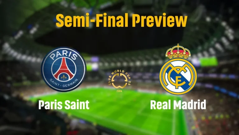 Paris Saint-Germain vs Real Madrid: FIFA Club World Cup 2025 Semi-Final Preview in USA